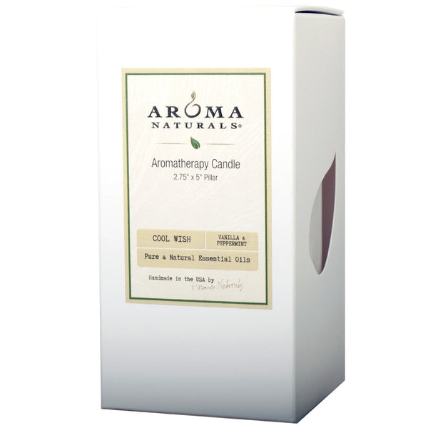 Cool Wish Holiday - 2.75x5 Naturally Blended Pillar