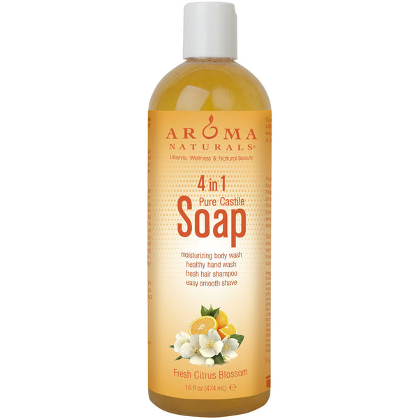 Fresh Citrus Blossom Pure Castile 4-in-1 Soap Original Formula 16oz