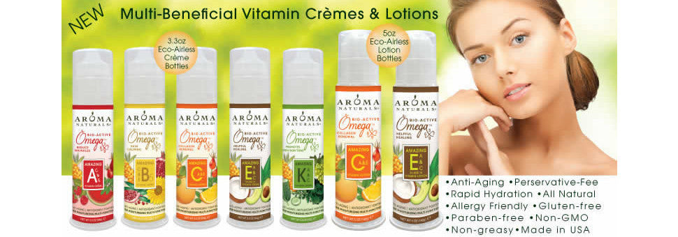 New Multi-Beneifical Hi-Vitamin Cremes & Lotions