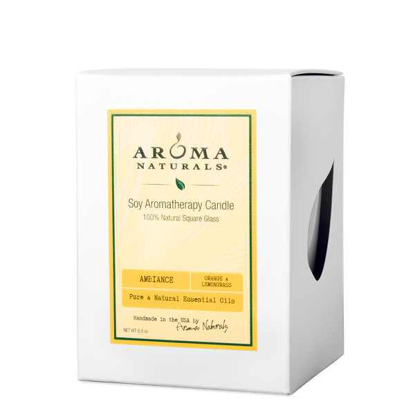 Ambiance - Soy Square Glass Candle