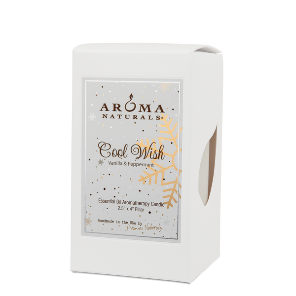 Cool Wish Holiday - 2.5x4 Naturally Blended Pillar