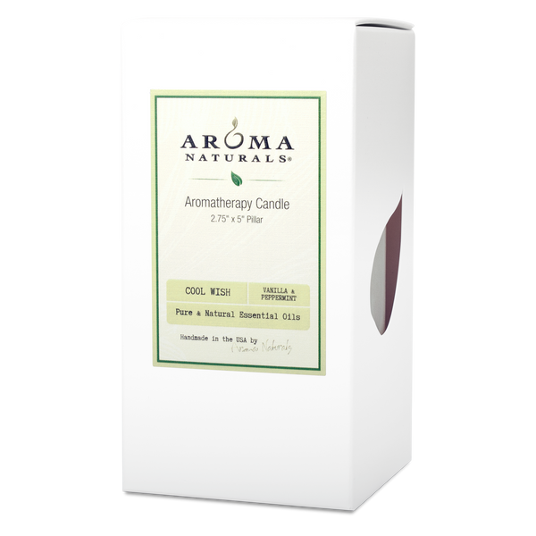Cool Wish Holiday - 2.75x5 Naturally Blended Pillar