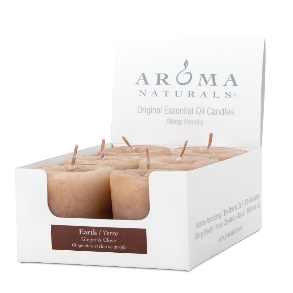 Earth - Naturally Blended Votive 6-pack