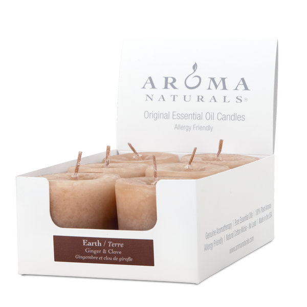 Earth - Naturally Blended Votive 6-pack