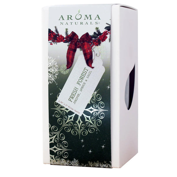 Fresh Forest Holiday - 2.75x5 Naturally Blended Pillar