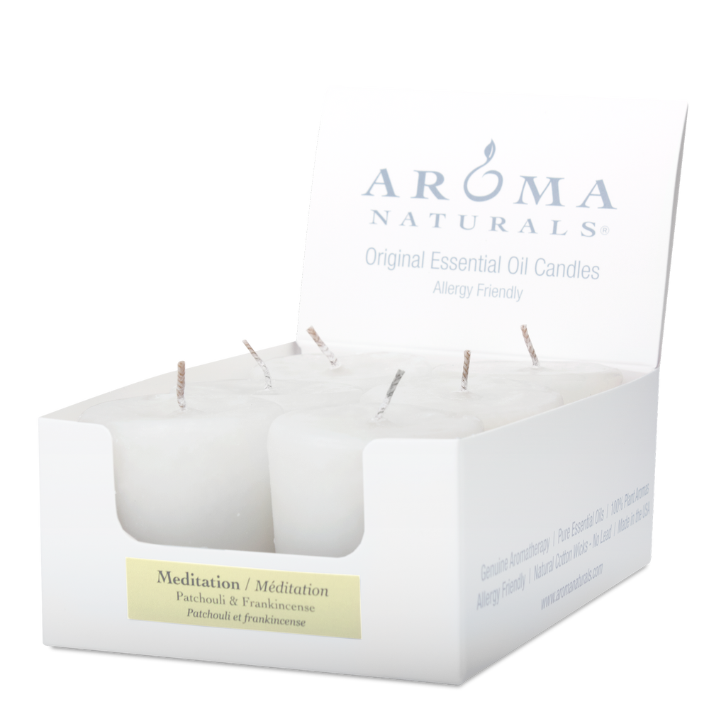 Meditation - Naturally Blended Votive 6-pack