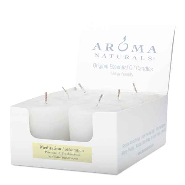 Meditation - Naturally Blended Votive 6-pack