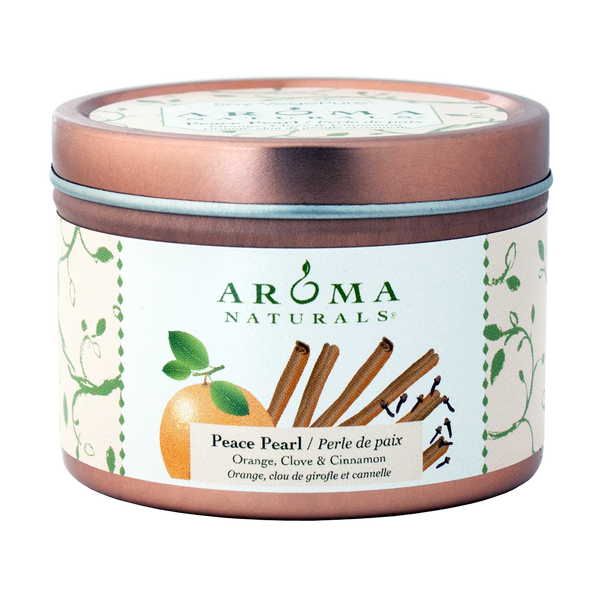 Peace Pearl - Soy Vegepure Travel Tin
