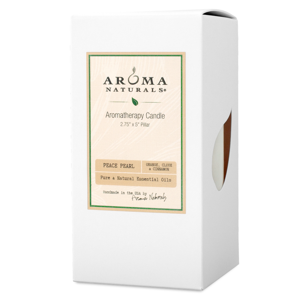 Peace Pearl - 2.75x5 Naturally Blended Pillar