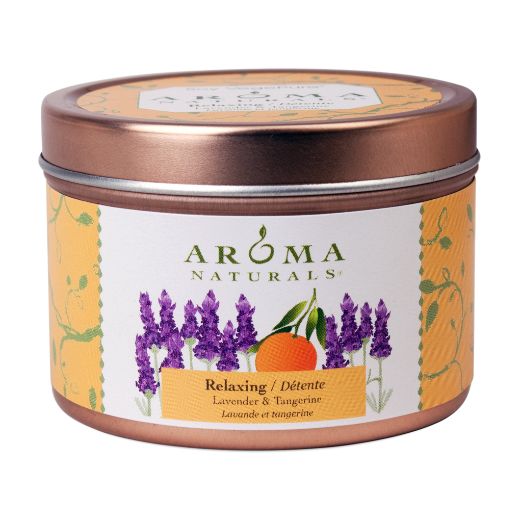 Relaxing - Soy VegePure Travel Tin – Aroma Naturals Relaxing - Soy VegePure Travel Tin – Aroma Naturals