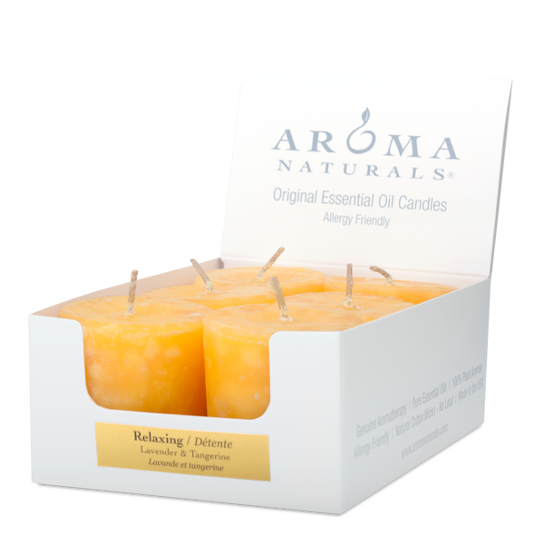 Relaxing - Naturally Blended Votive 6-pack
