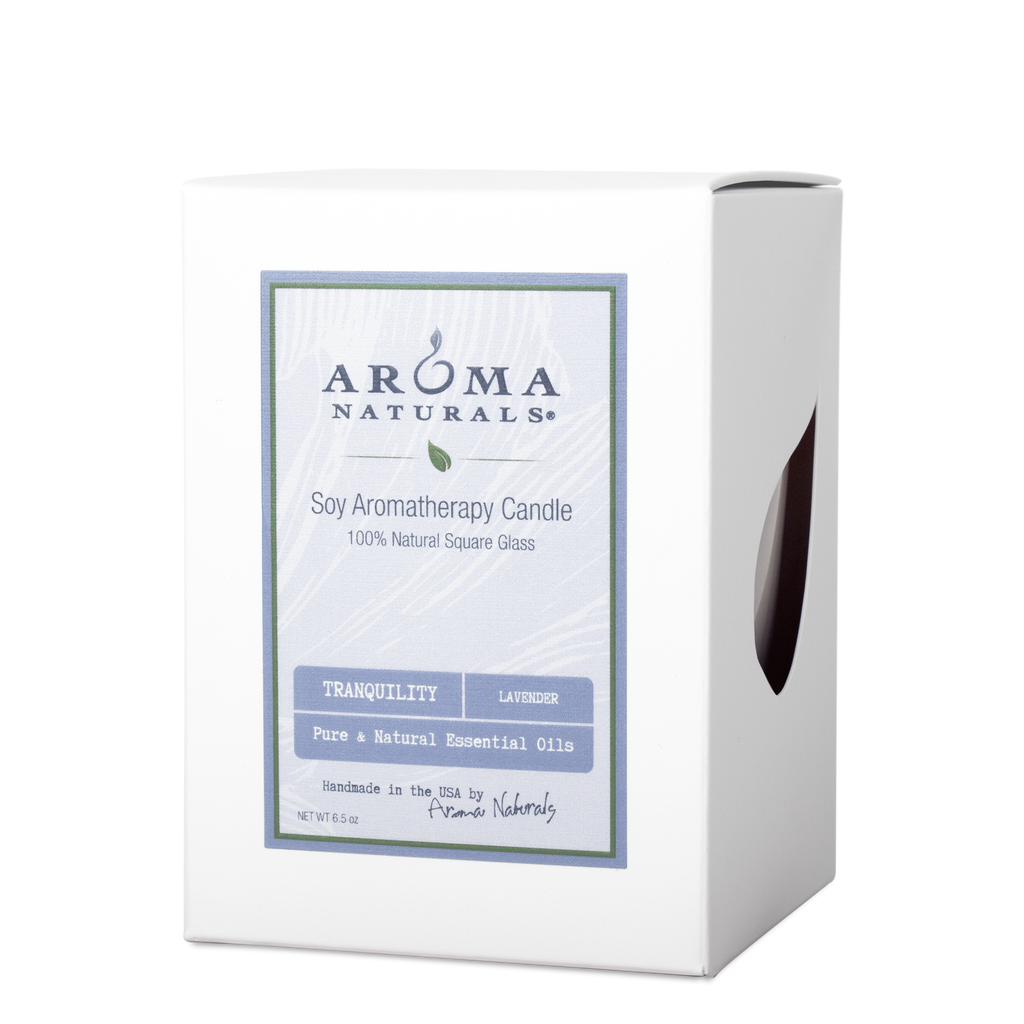 Tranquility - Soy Square Glass Candle