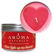 You Light Up My Heart! - Red Heart Large Tin