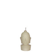 White Buddha Head - Votive