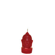 Red Buddha Head - Votive