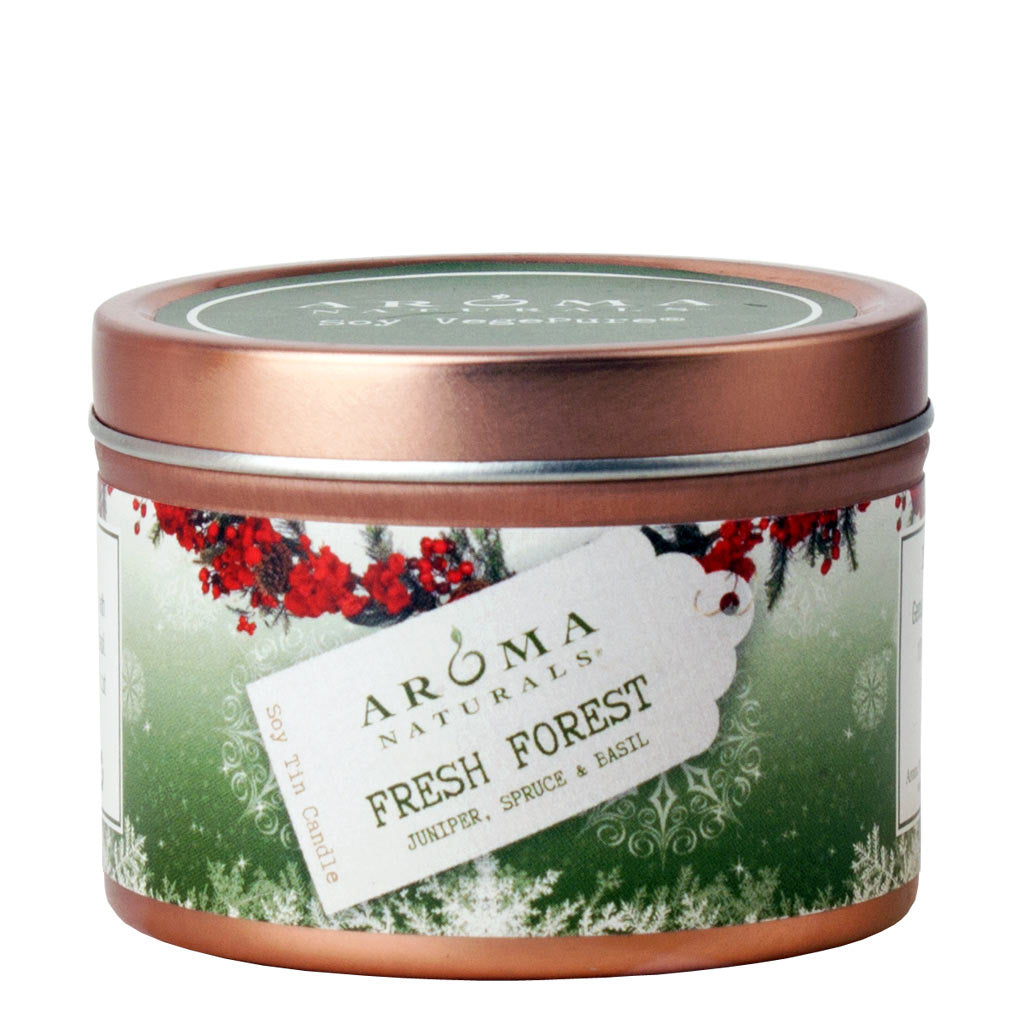 Fresh Forest Holiday - Soy VegePure Travel Tin