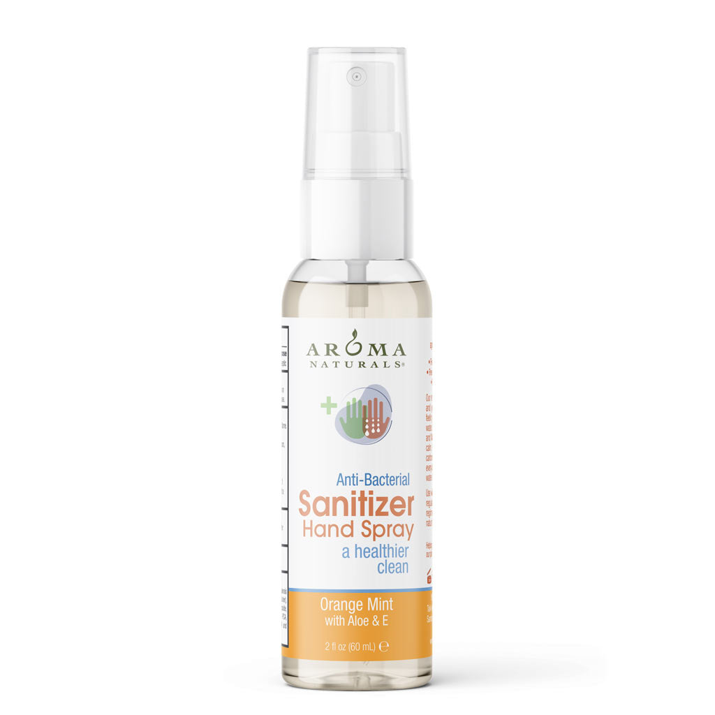 Orange Mint Hand Sanitizer Anti-Bacterial Spray