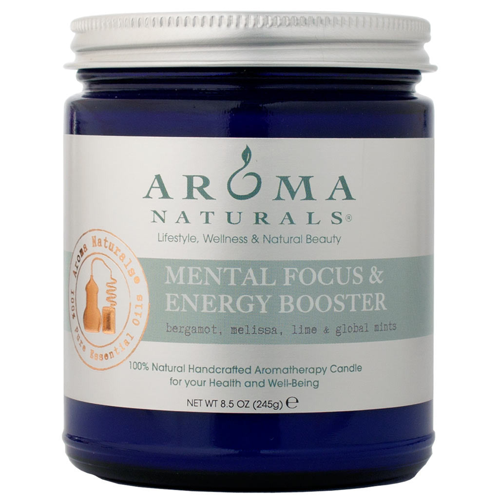 Mental Focus & Energy Booster<br>Aromatherapy Candle